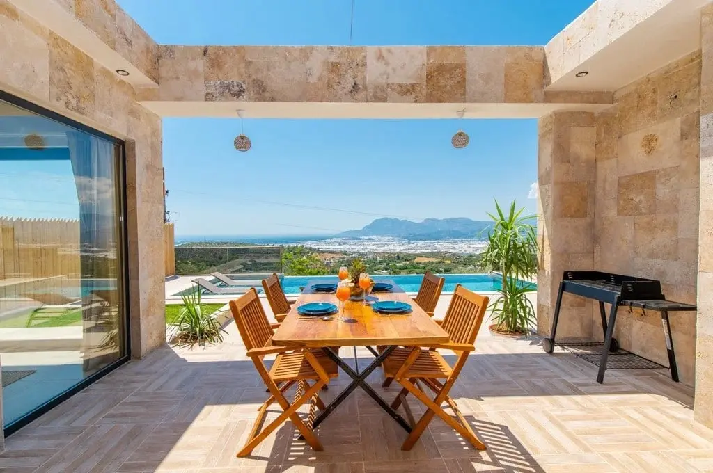 Spacious terrace